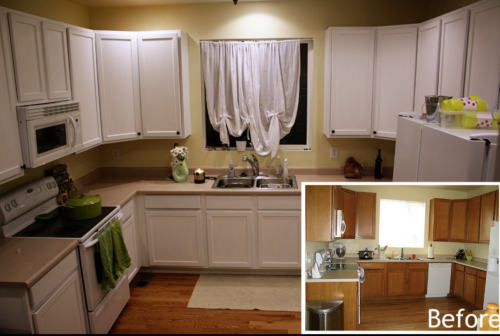 Painting kitchen cabinets Denver, cabinet refinishing Denver