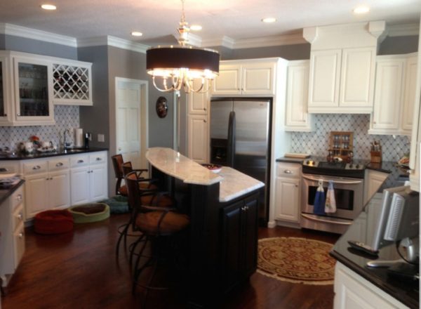Kitchen cabinet painting throughout Denver