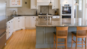 Painting kitchen cabinets in Denver