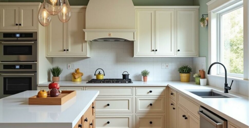 Painting kitchen cabinets and kitchen cabinet refinishing Denver