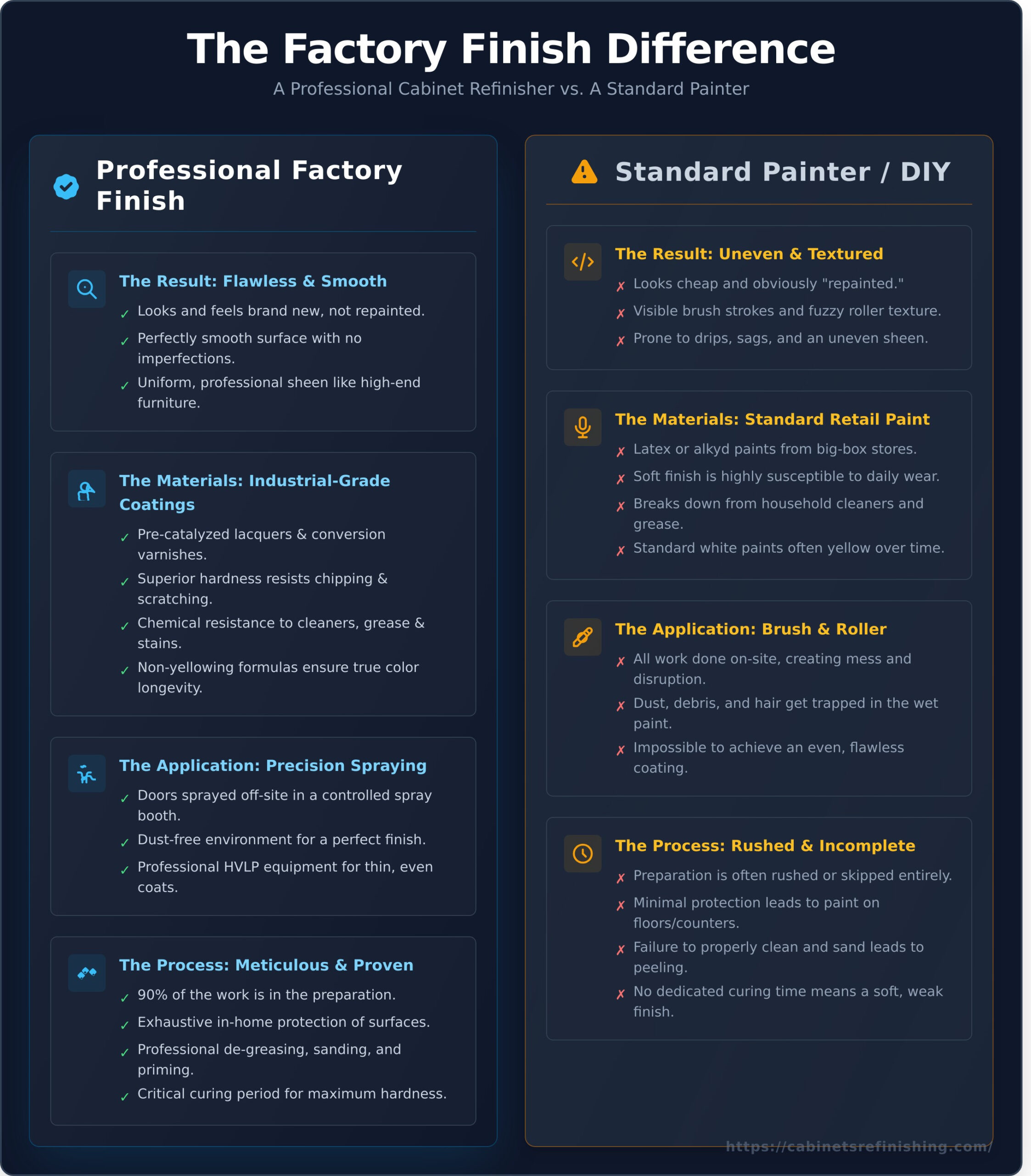 Factory Finish Cabinet Painting in Denver: The Definitive Guide