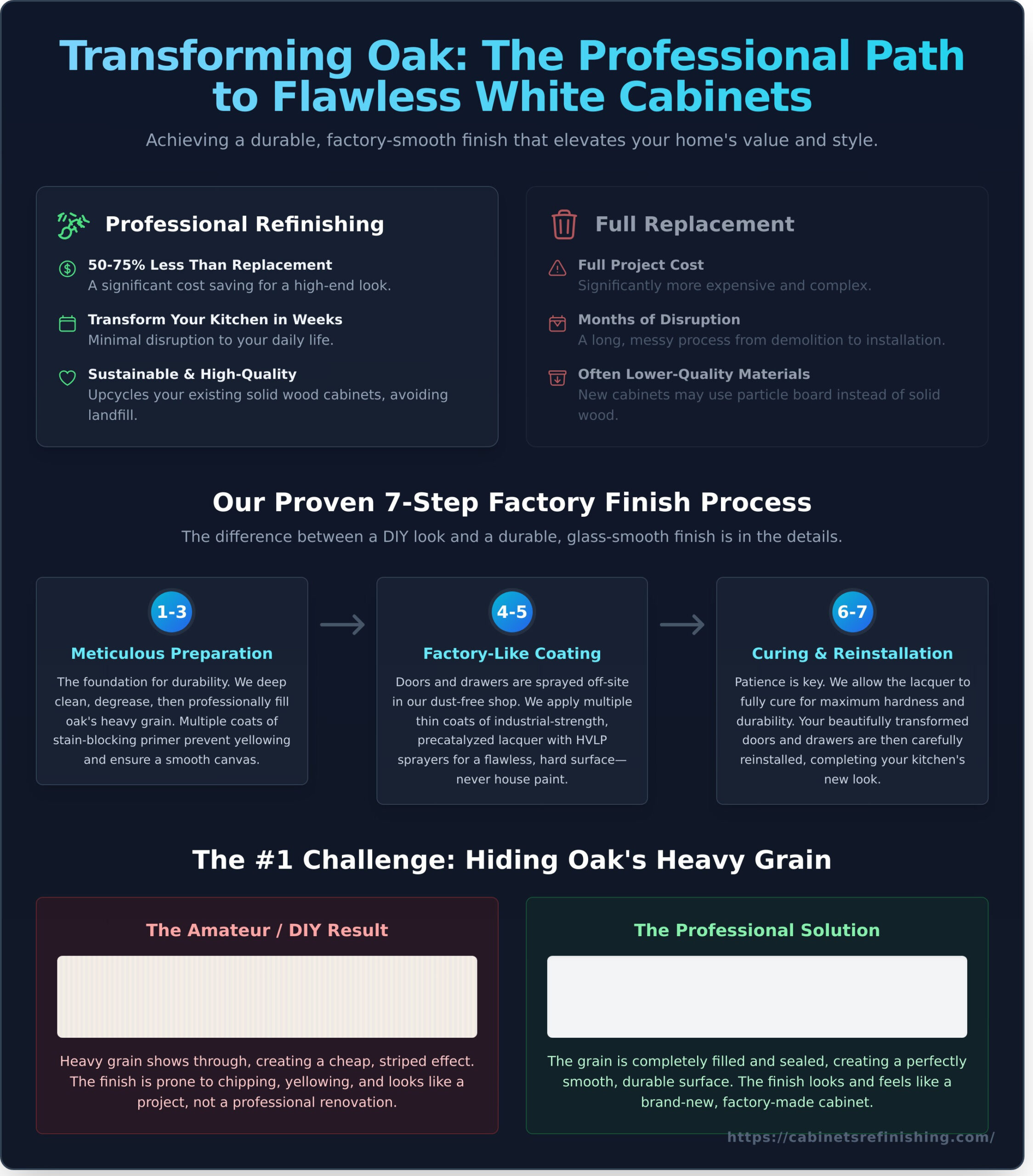 Painting Oak Cabinets White in Denver: A Complete Guide