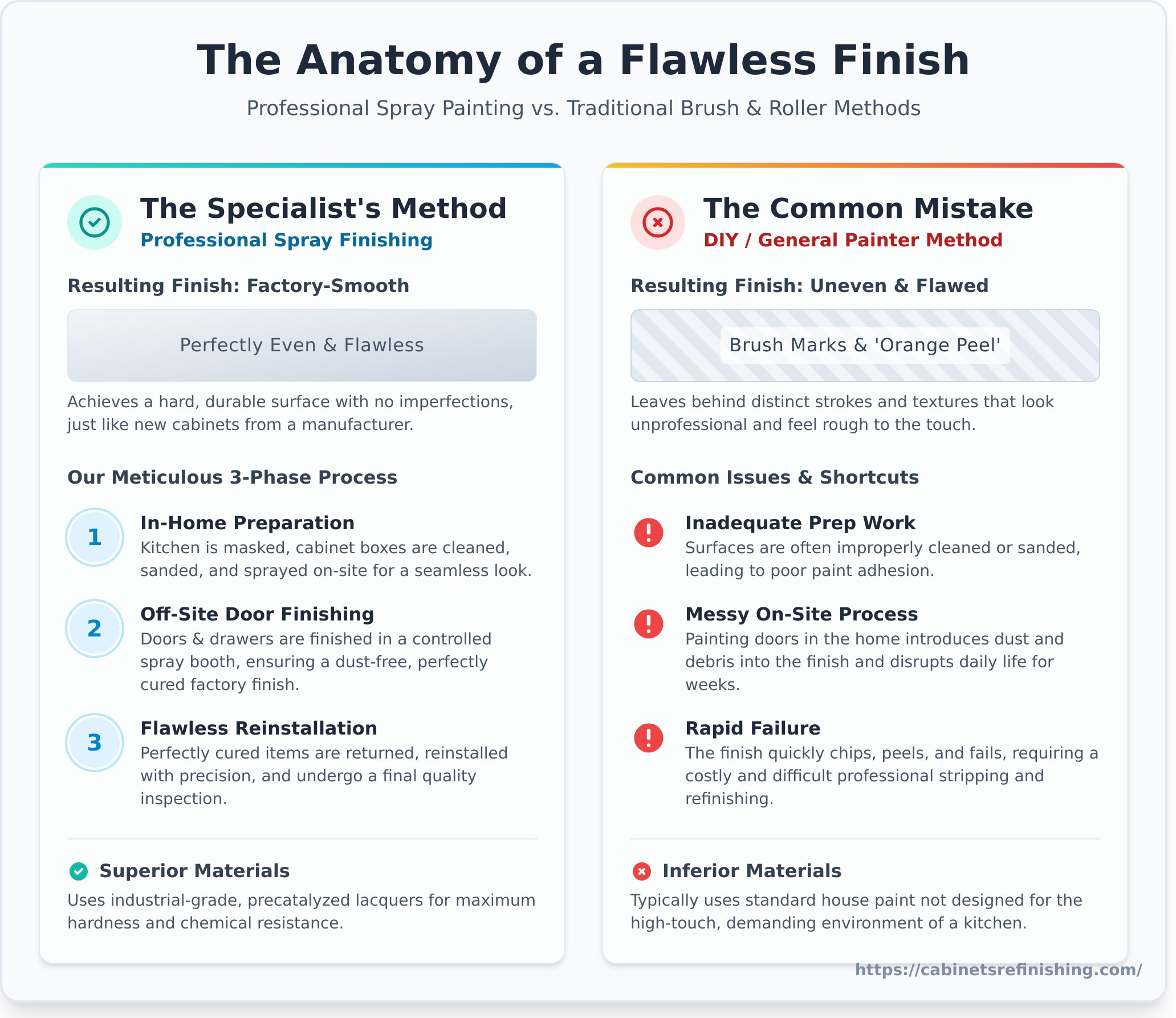 Spray Cabinet Painting Denver: The Guide to a Flawless, Factory Finish