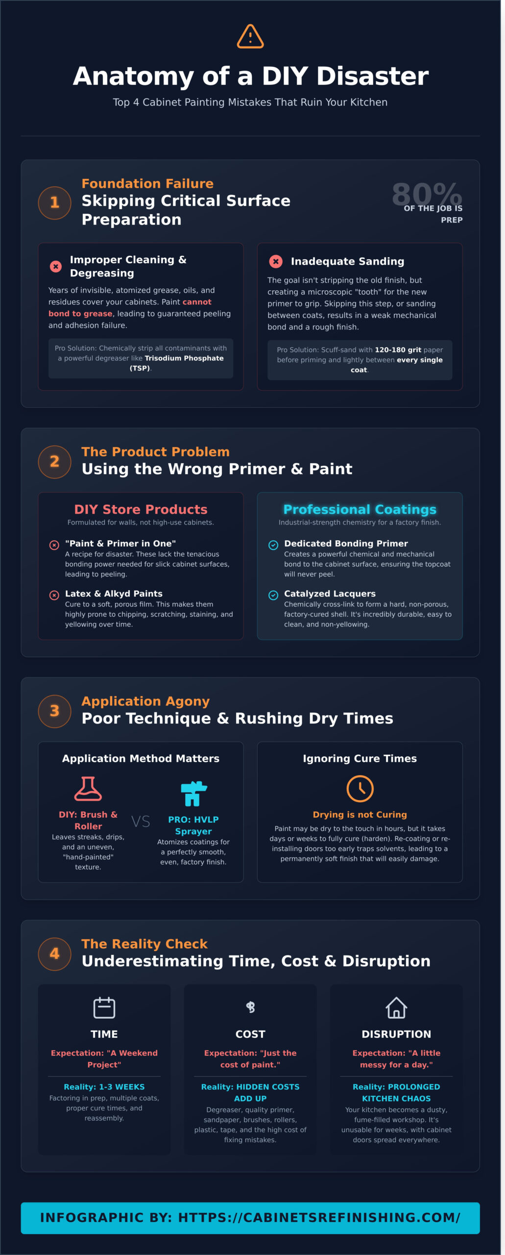 10 Critical DIY Cabinet Painting Mistakes to Avoid for a Flawless Finish