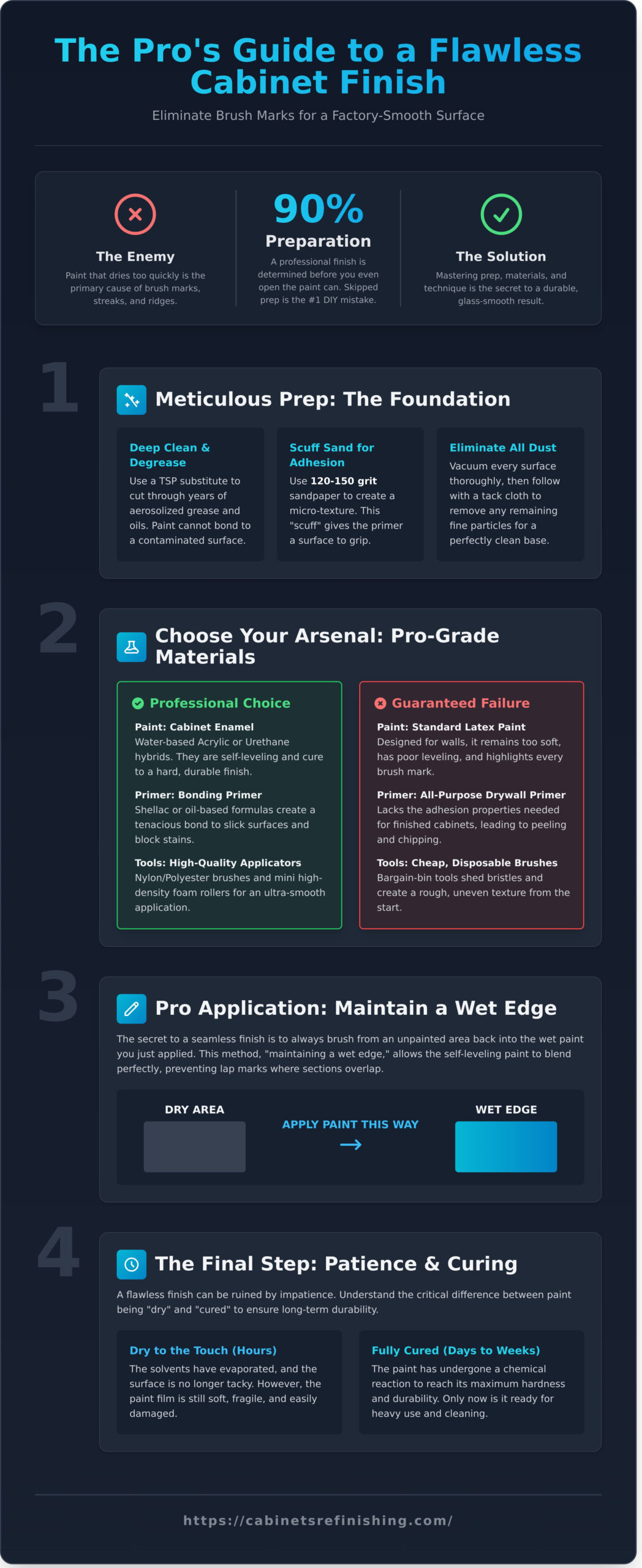 How to Avoid Brush Marks When Painting Cabinets: A Pro’s Guide