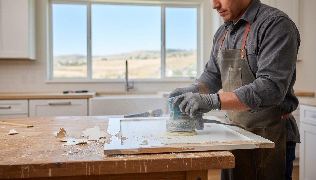 How to Fix Peeling Paint on Kitchen Cabinets: The Pro’s Guide to a Permanent Fix