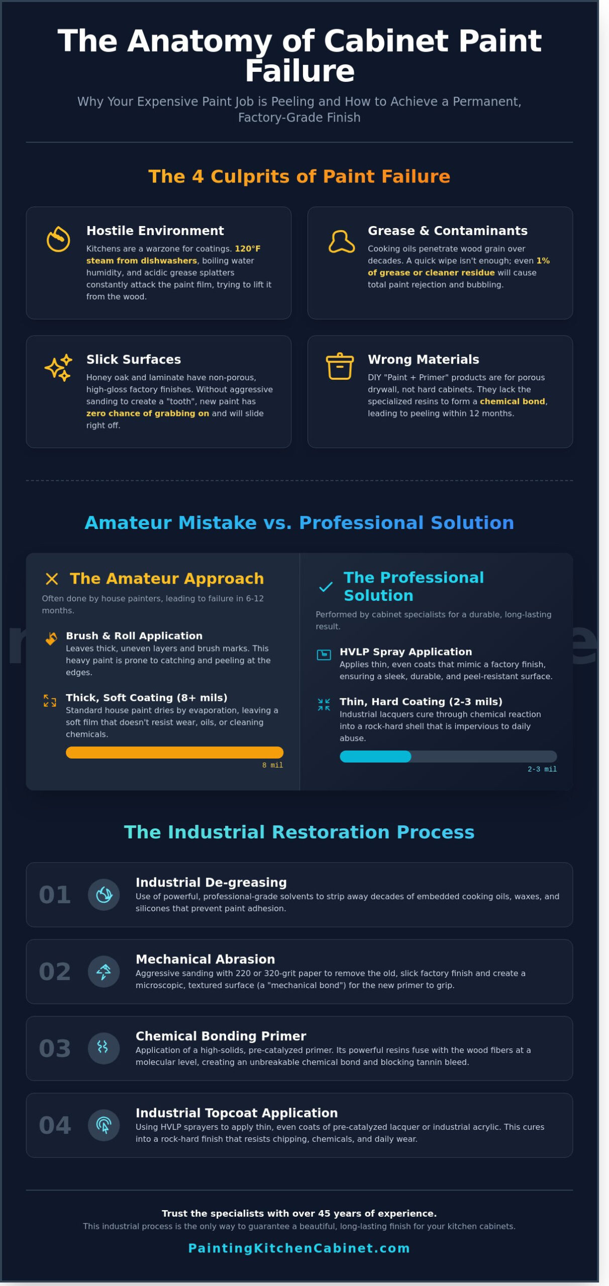 How to Fix Peeling Paint on Kitchen Cabinets: The Pro’s Guide to a Permanent Fix