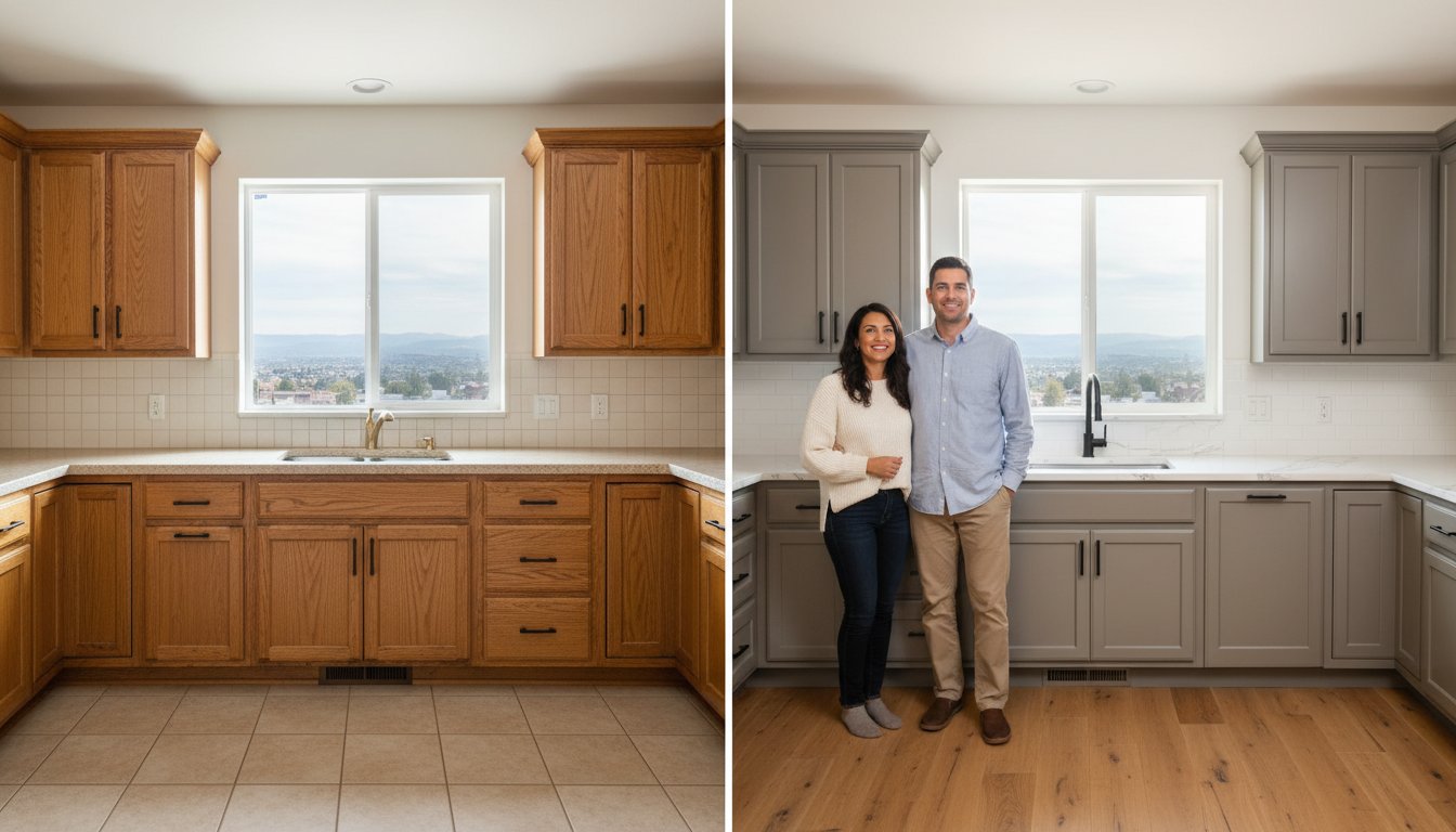 Painting Kitchen Cabinets Before Selling Your House: ROI vs. DIY Risks