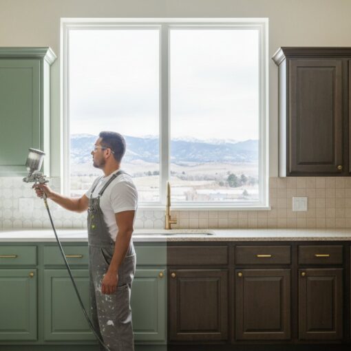 Expert Cabinet Painters in Broomfield Colorado: Achieving a Factory Finish