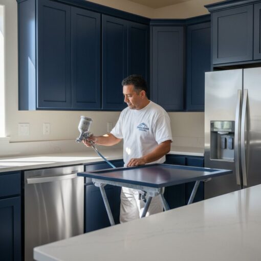 Expert Kitchen Cabinet Painters in Centennial: Achieving a Factory Finish