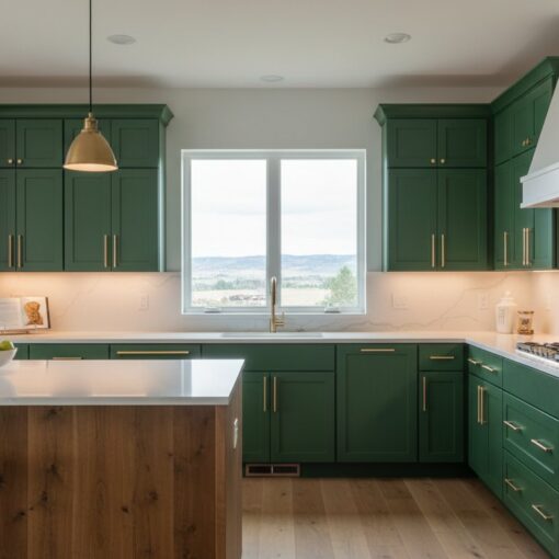 Painting Cabinets Dark Green: The Professional’s Guide to a Flawless Factory Finish