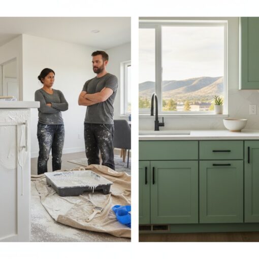 Should I Paint My Cabinets Myself? The Honest Truth About DIY vs. Professional Refinishing