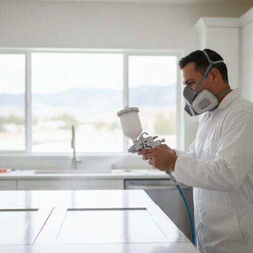 The Top Benefits of Spray Painting Cabinets for a Factory Finish