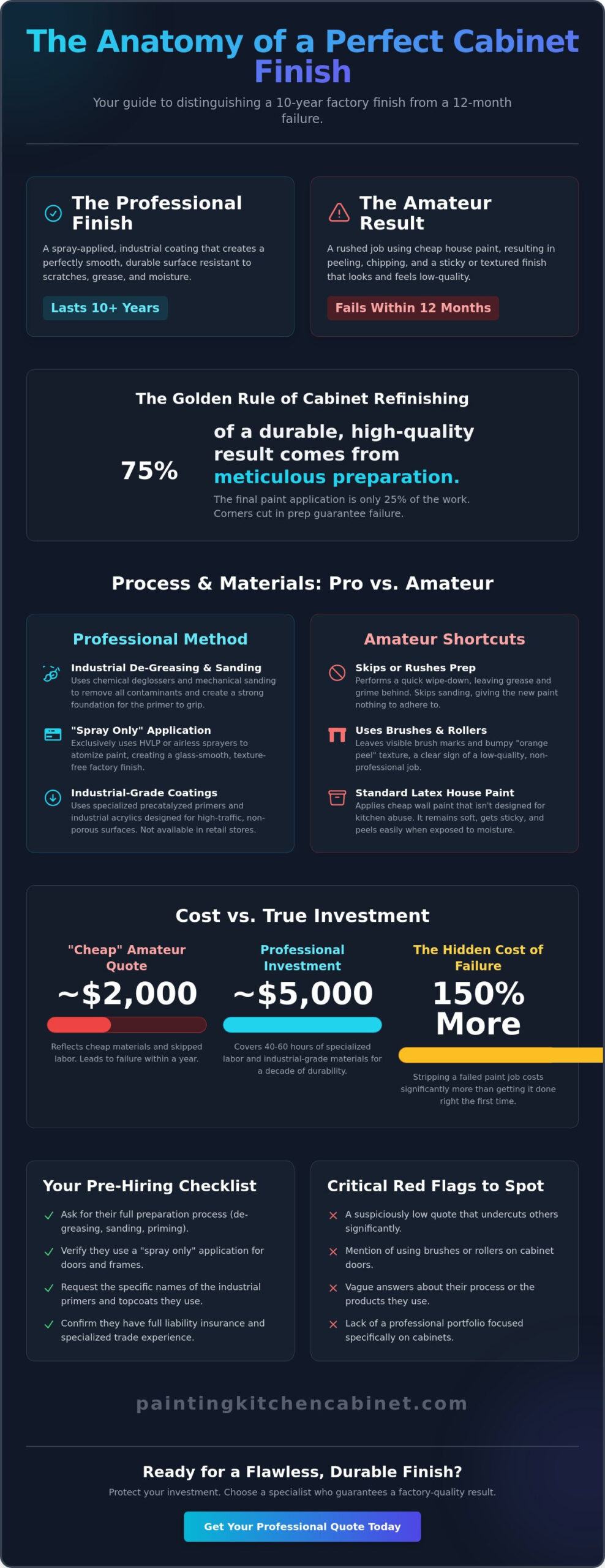 What to Ask a Cabinet Painter Before Hiring: The Ultimate 2026 Homeowner Guide