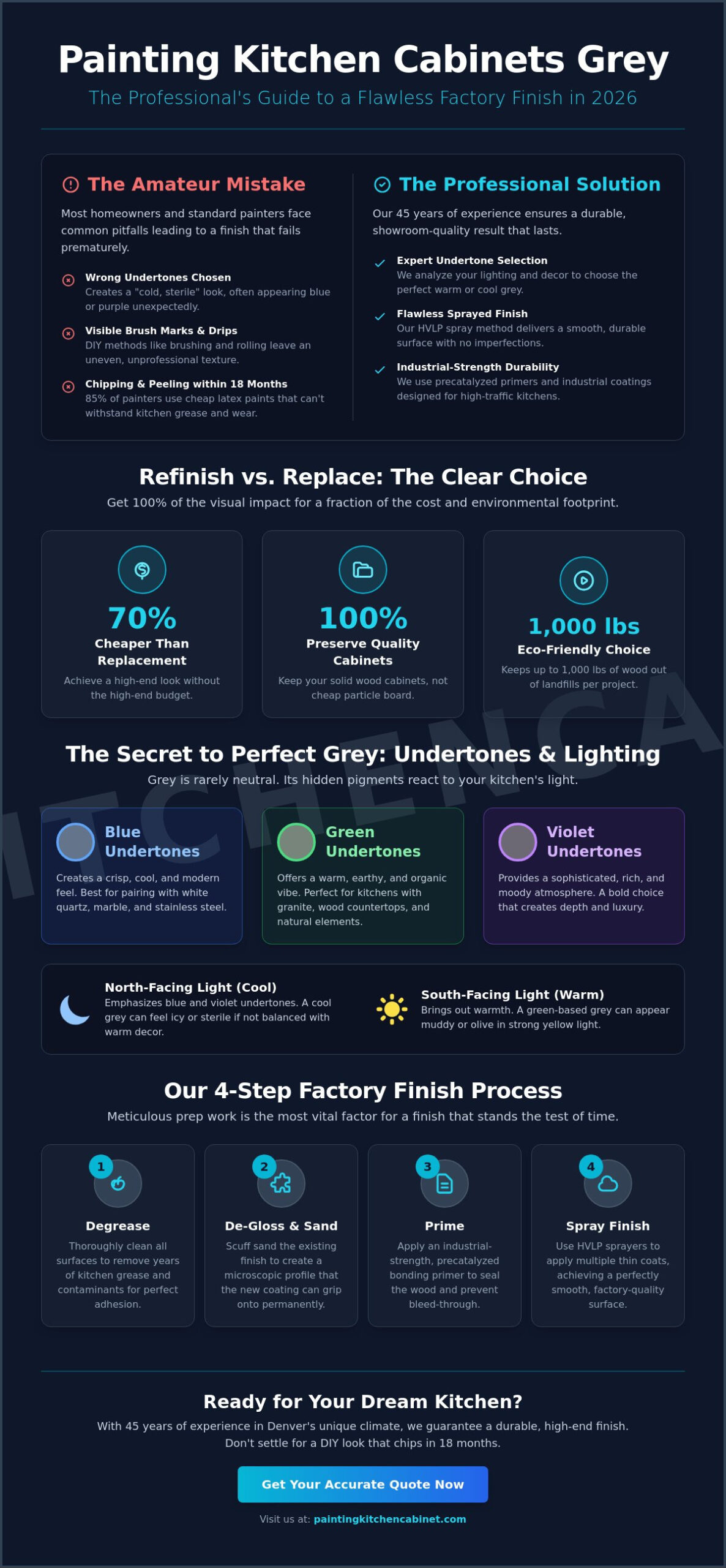 Painting Kitchen Cabinets Grey: The Professional Guide to a Flawless Finish