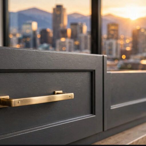 Spray finish giving a factory finish in Denver, Colorado