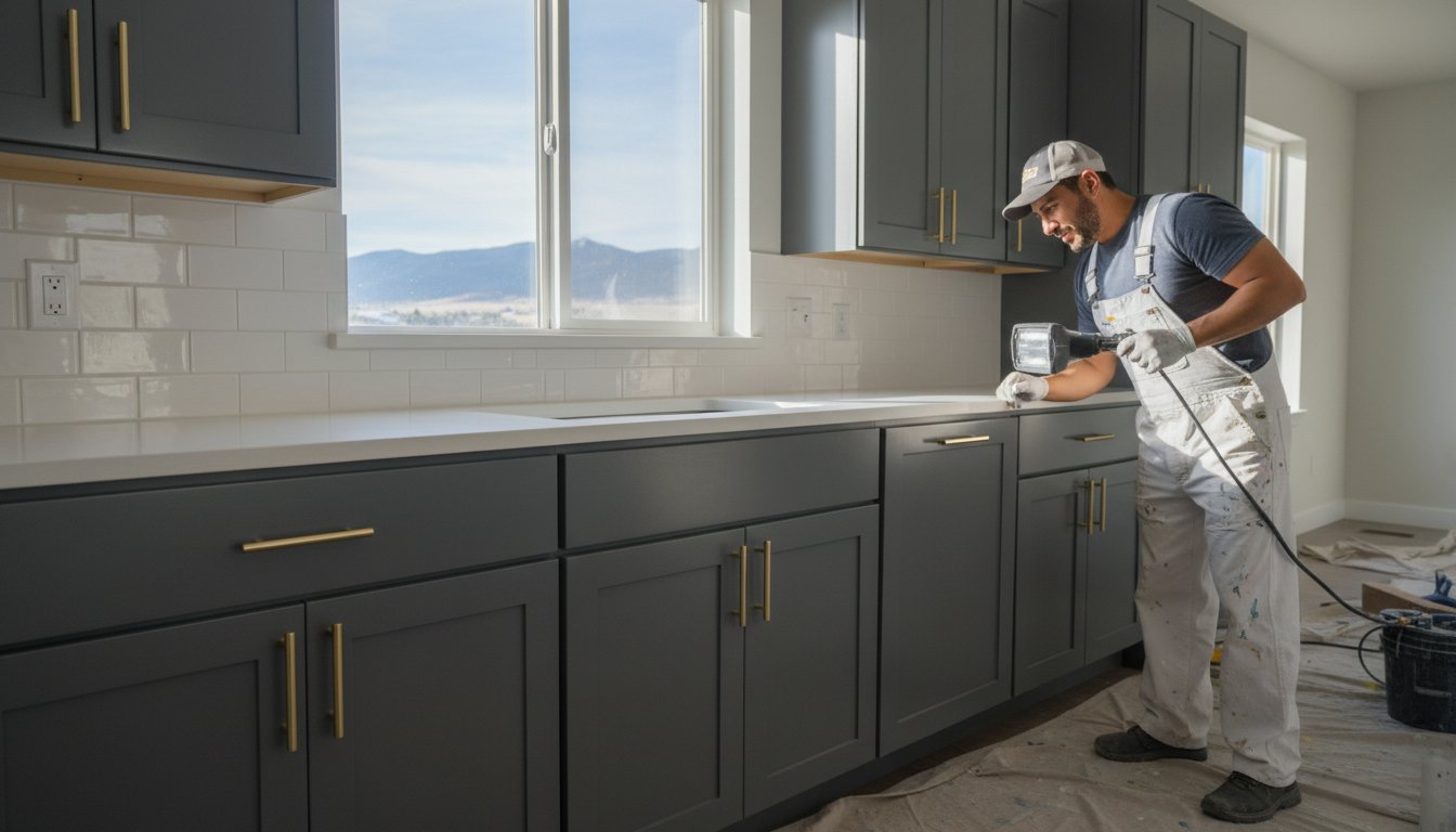 Spray Painting Kitchen Cabinets Denver: A Factory Finish Guide (2026)